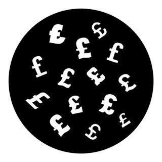 Rosco - 77968 - Aço Padrão Gobo - Símbolos e Sinais | Z-Bombilla