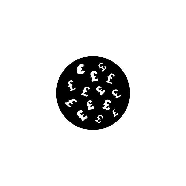 Rosco - 77968 - Aço Padrão Gobo - Símbolos e Sinais | Z-Bombilla