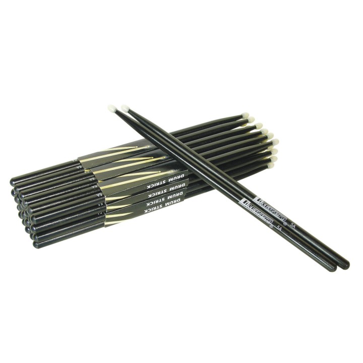 Dimavery - DDS-5A Drumsticks,maple, black - 5A Sticks | Z-Bombilla