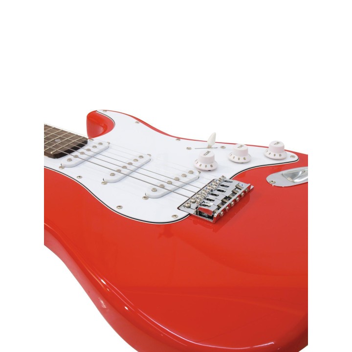 Dimavery - ST-203 E-Guitar, red - Electric Guitar | Z-Bombilla