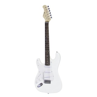 Dimavery - ST-203 E-Guitar LH, white - Electric Guitar | Z-Bombilla
