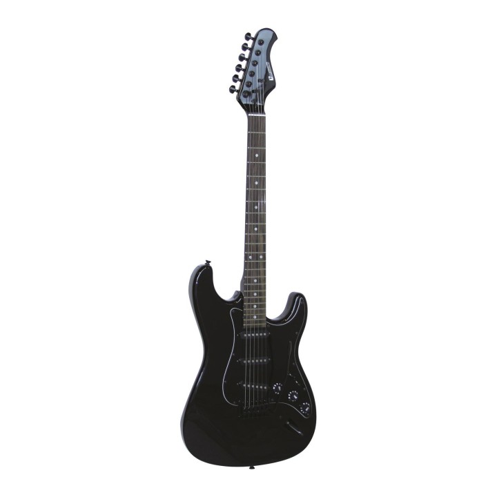 Dimavery - ST-203 E-Guitar, gothic black - Electric Guitar | Z-Bombilla