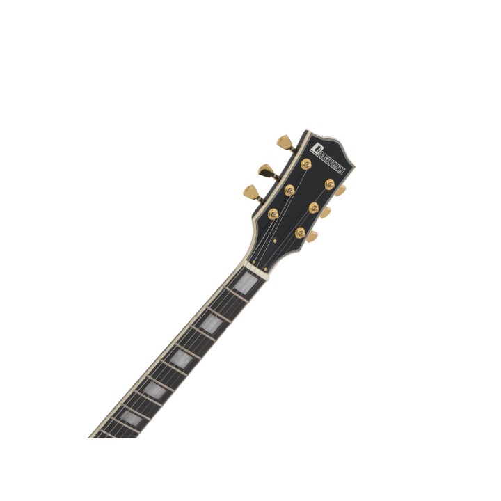 Dimavery - LP-530 E-Guitar, black/gold - Electric Guitar | Z-Bombilla