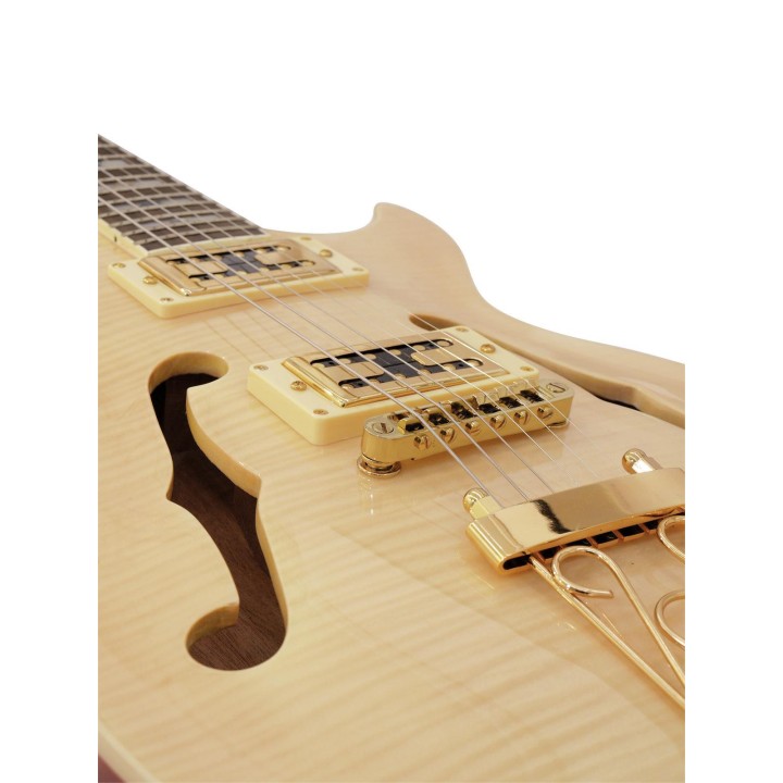 Dimavery - LP-600 E-Guitar, nature maple - Electric Guitar | Z-Bombilla