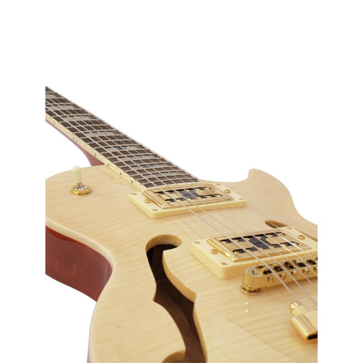 Dimavery - LP-600 E-Guitar, nature maple - Electric Guitar | Z-Bombilla