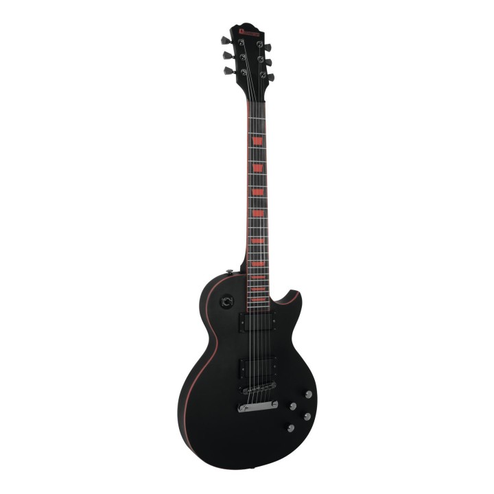 Dimavery - LP-800 E-Guitar, satin black - Electric Guitar | Z-Bombilla