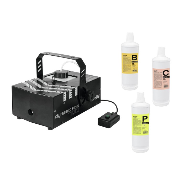 Eurolite - Set Dynamic Fog 700 + fluids - Màquina de Fum | Z-Bombilla