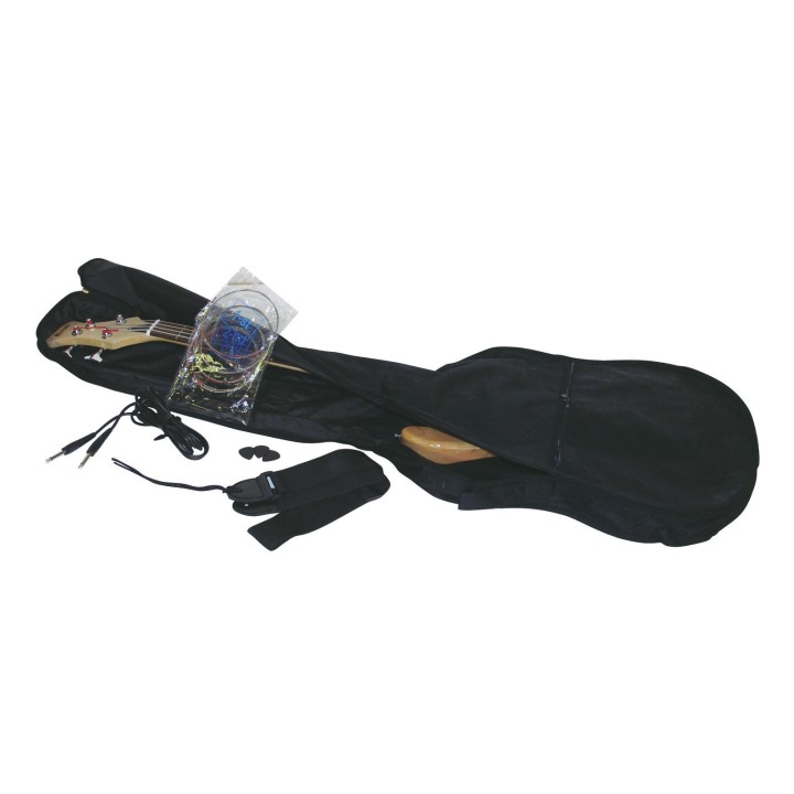 Dimavery - PB-320 E-Bass, black - Baix 4 cordes | Z-Bombilla