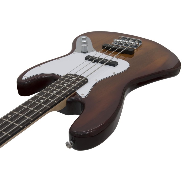 Dimavery - JB-302 E-Bass, sunburst - 4 String bass | Z-Bombilla