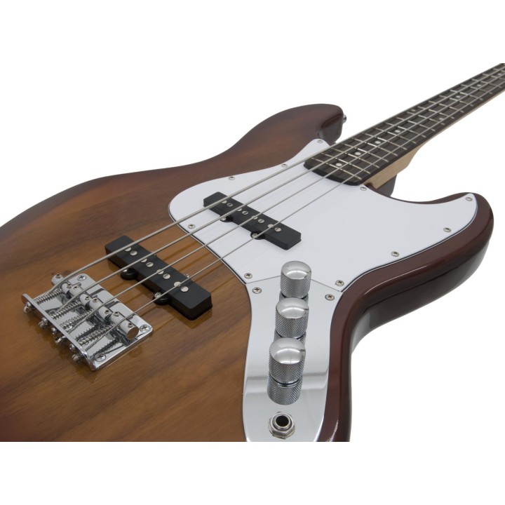 Dimavery - JB-302 E-Bass, sunburst - 4 String bass | Z-Bombilla