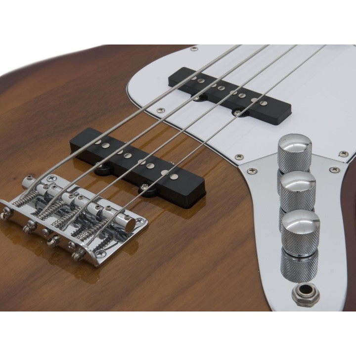 Dimavery - JB-302 E-Bass, sunburst - 4 String bass | Z-Bombilla