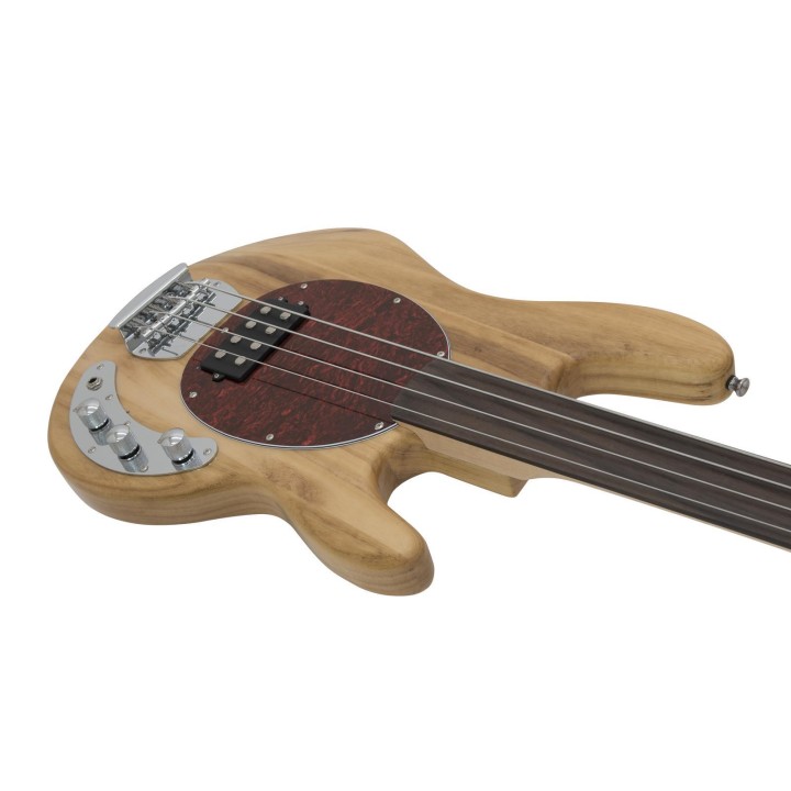 Dimavery - MM-501 E-Bass, fretless, nature - 4 String bass | Z-Bombilla