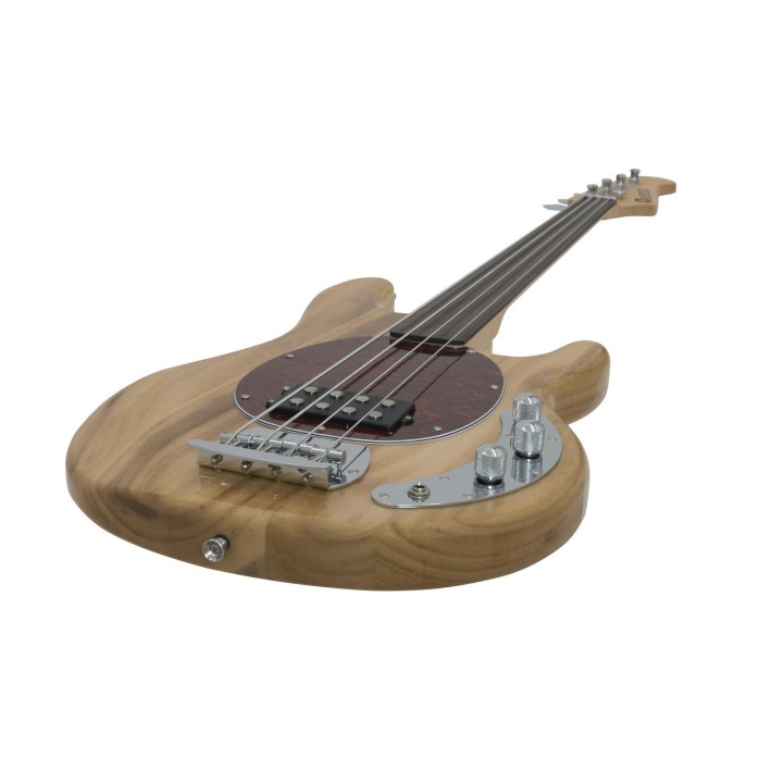 Dimavery - MM-501 E-Bass, fretless, nature - 4 String bass | Z-Bombilla