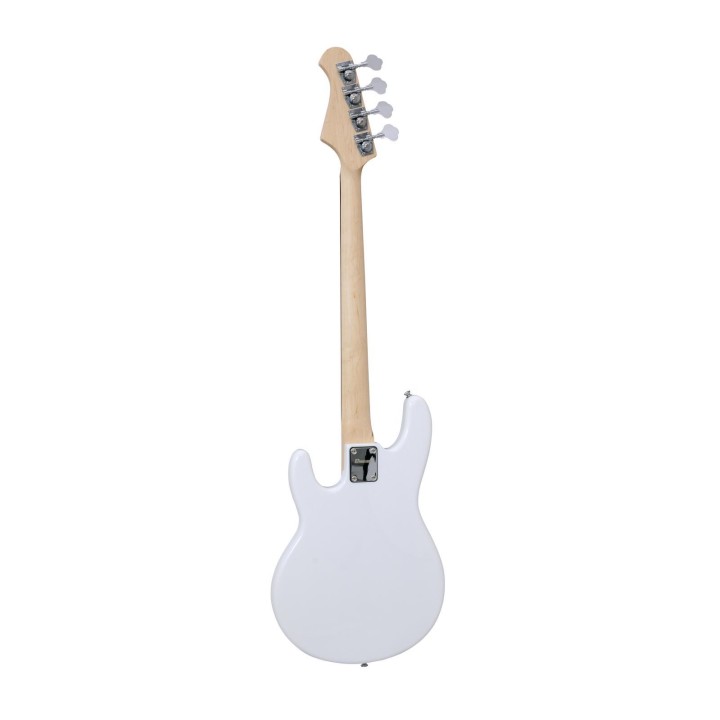 Dimavery - MM-501 E-Bass, white - 4 String bass | Z-Bombilla