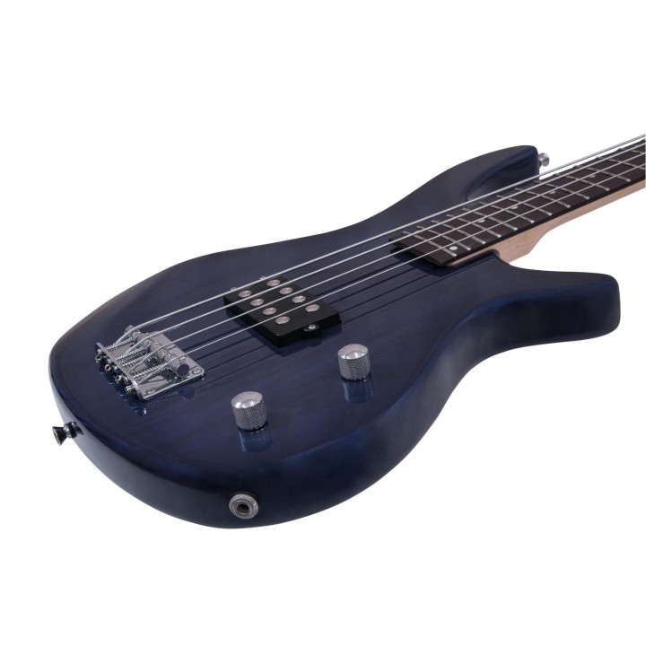 Dimavery - SB-201 E-Bass, blueburst - 4 String bass | Z-Bombilla