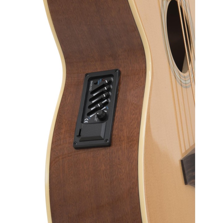 Dimavery - AB-450 Acoustic Bass, nature - 4 String bass | Z-Bombilla