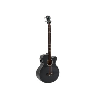 Dimavery - AB-450 Acoustic Bass, black - 4 String bass | Z-Bombilla