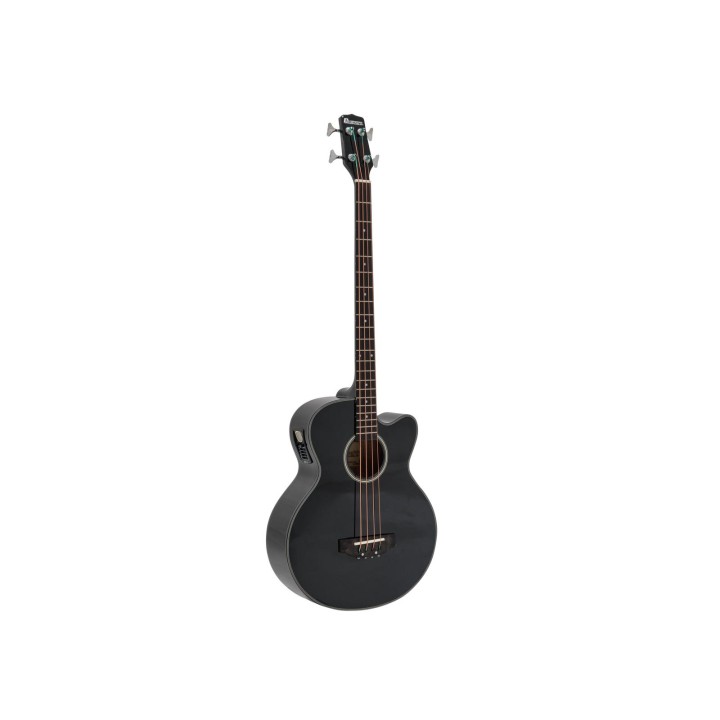 Dimavery - AB-450 Acoustic Bass, black - Baix 4 cordes | Z-Bombilla
