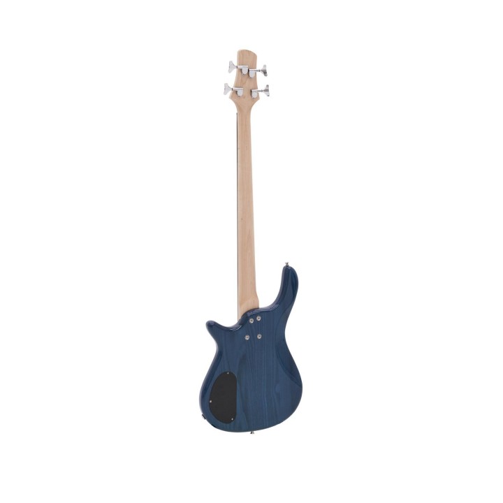 Dimavery - SB-321 E-Bass, blue hi-gloss - 4 String bass | Z-Bombilla