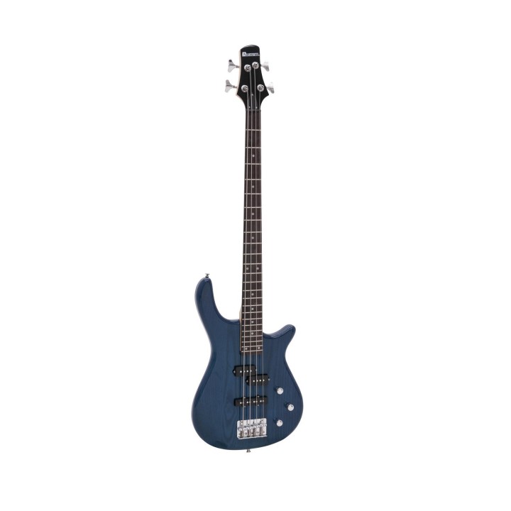 Dimavery - SB-321 E-Bass, blue hi-gloss - 4 String bass | Z-Bombilla