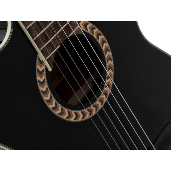Dimavery - CN-600L Classical guitar, black - Classical Guitar | Z-Bombilla