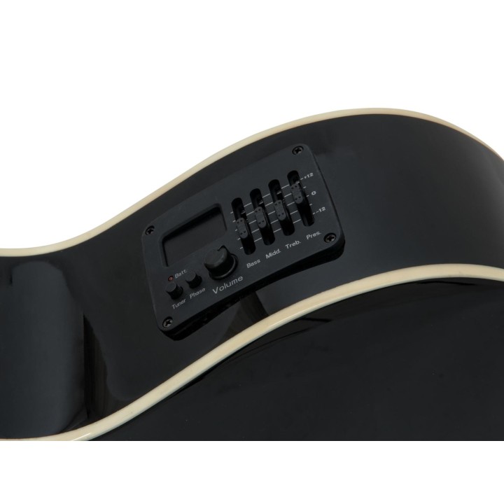 Dimavery - CN-600L Classical guitar, black - Classical Guitar | Z-Bombilla