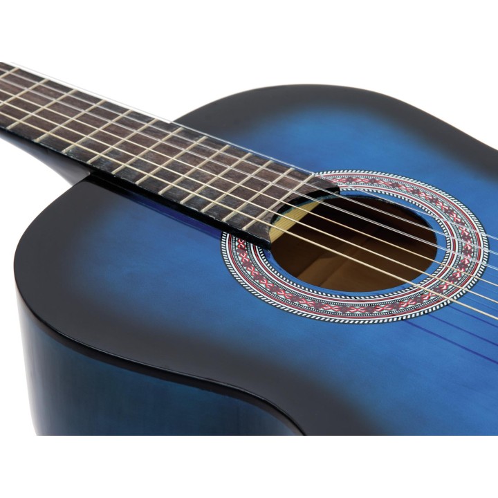 Dimavery - AC-303 Classical Guitar, Blueburst - Classical Guitar | Z-Bombilla