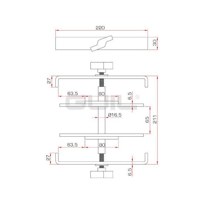 Guil - TMU-08 - Acessórios Plataformas | Z-Bombilla