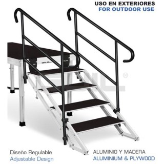 Guil - ECP-4 - Escadas Modulares - Escada Plataforma | Z-Bombilla