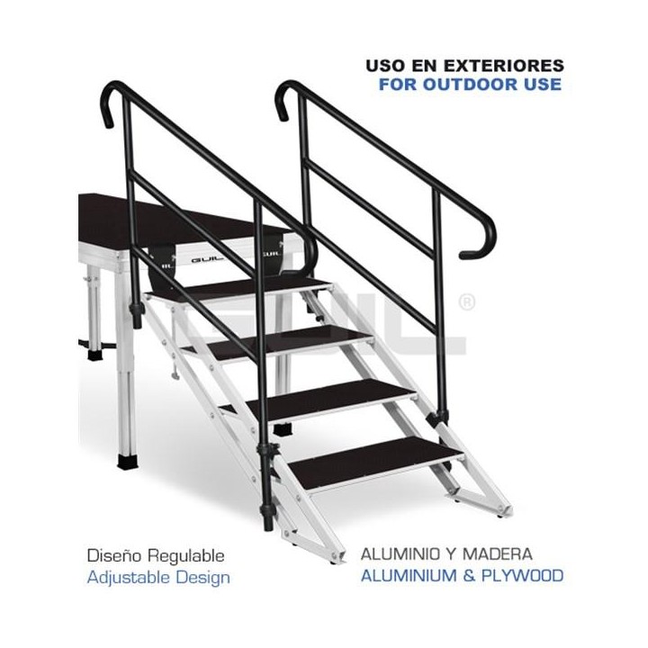 Guil - ECP-4 - Escales Modulars - Escalera per Tarima | Z-Bombilla