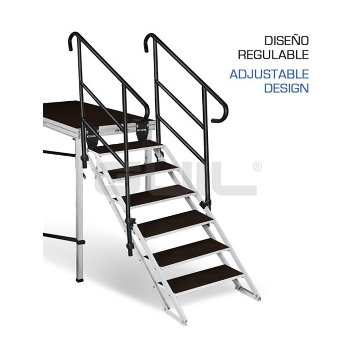 Guil - ECP-6 - Escadas Modulares - Escada Plataforma | Z-Bombilla