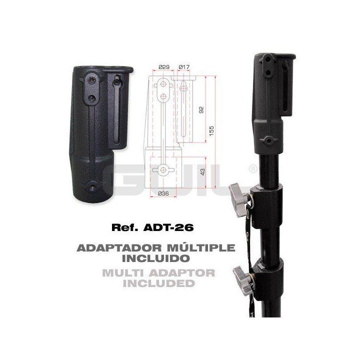 Guil - FC-02 - Tripé Manual de Elevação | Z-Bombilla