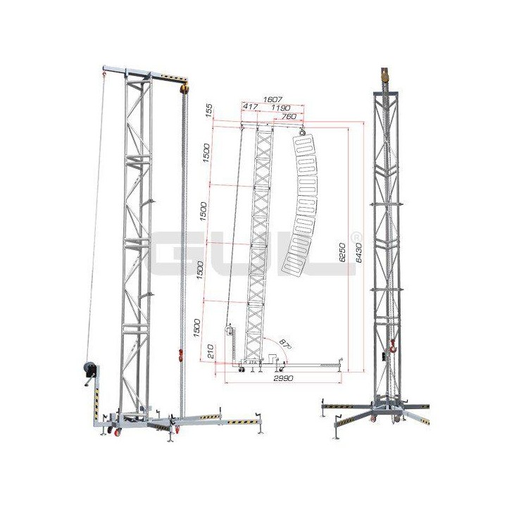 Guil - TMD-545/N - Wind up Stand | Z-Bombilla