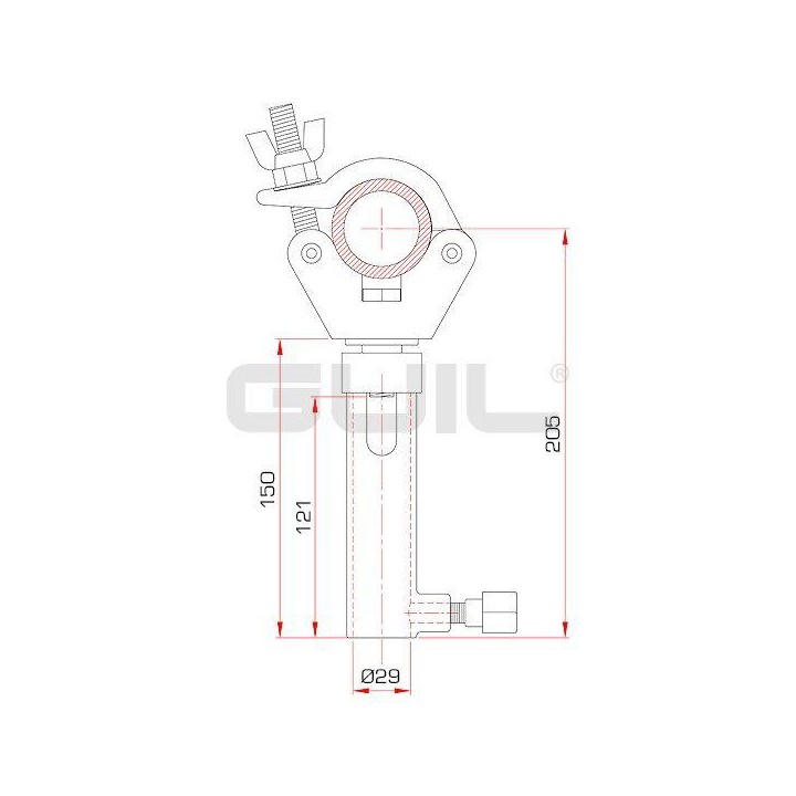 Guil - ABZ-45 - Griffe pour ferme | Z-Bombilla