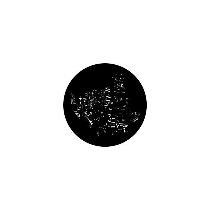 Rosco - 79021 - Standard Steel Gobo - Le monde qui nous entoure | Z-Bombilla