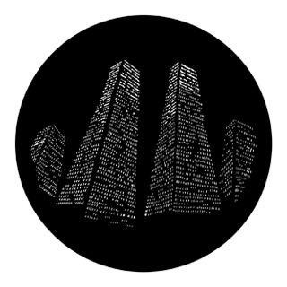 Rosco - 79025 - Aço Padrão Gobo - O mundo à nossa volta | Z-Bombilla