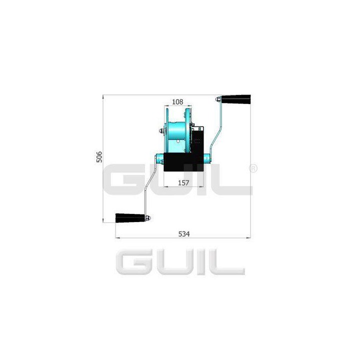 Guil - BULL500/2 - Guinchos | Z-Bombilla
