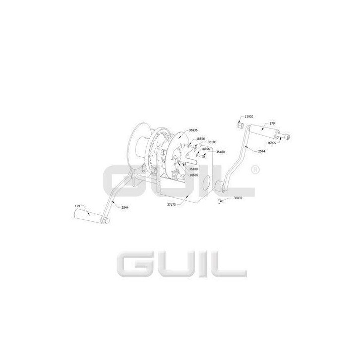 Guil - BULL500/2 - Guinchos | Z-Bombilla