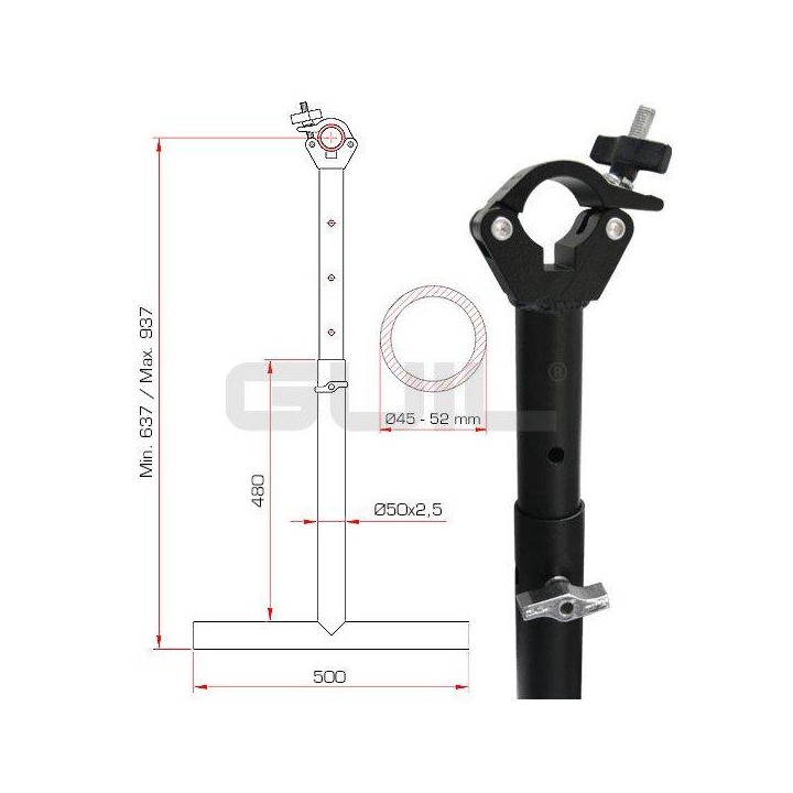Guil - TTL-01/N - Acessório | Z-Bombilla