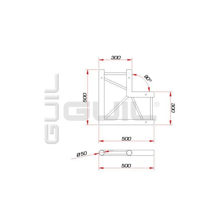 Guil - TP300-A/P - Aluminum Truss Parallel | Z-Bombilla