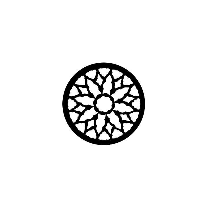 Rosco - 77145 - Aço Padrão Gobo - Igrejas e Heráldico | Z-Bombilla