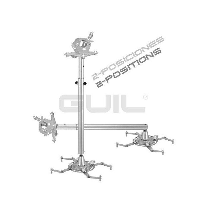 Guil - PTR-15/G - Suport de sostre i paret | Z-Bombilla