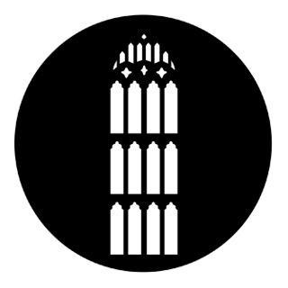 Rosco - 77147 - Aço Padrão Gobo - Igrejas e Heráldico | Z-Bombilla