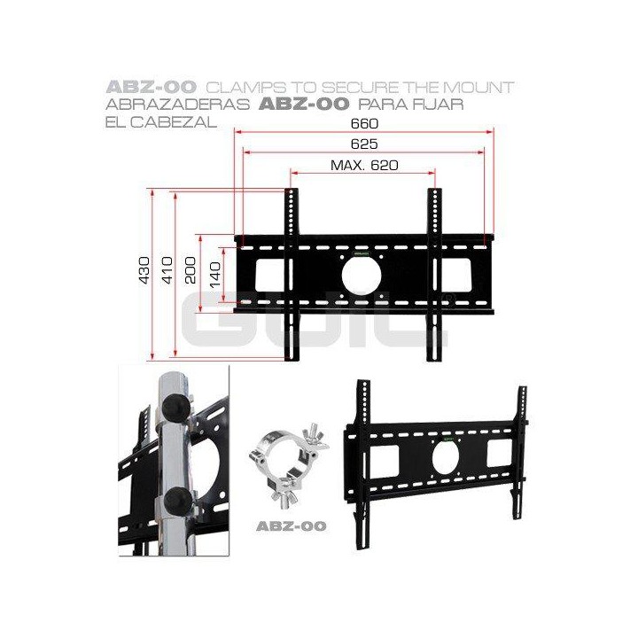 Guil - PTR-01/N - LCD Bracket | Z-Bombilla
