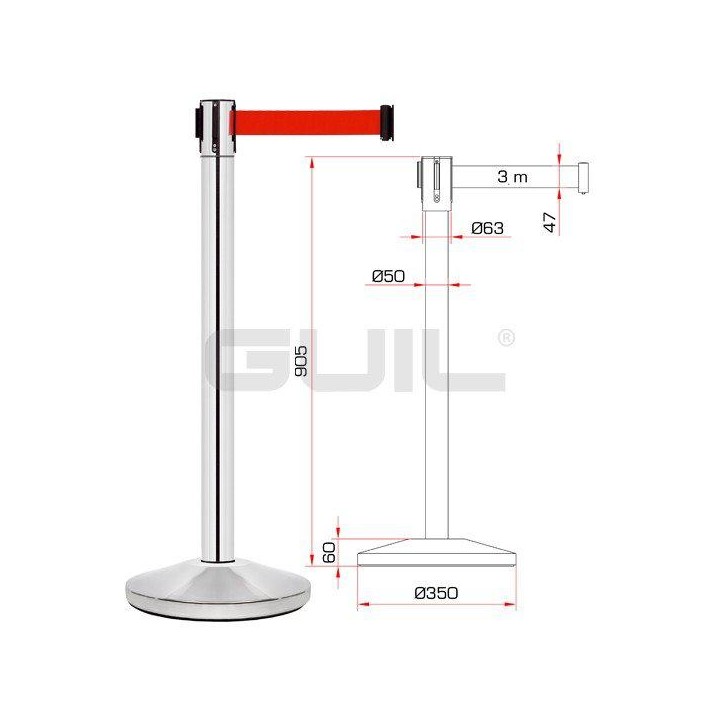 Guil - PST-11 - Post Separador | Z-Bombilla