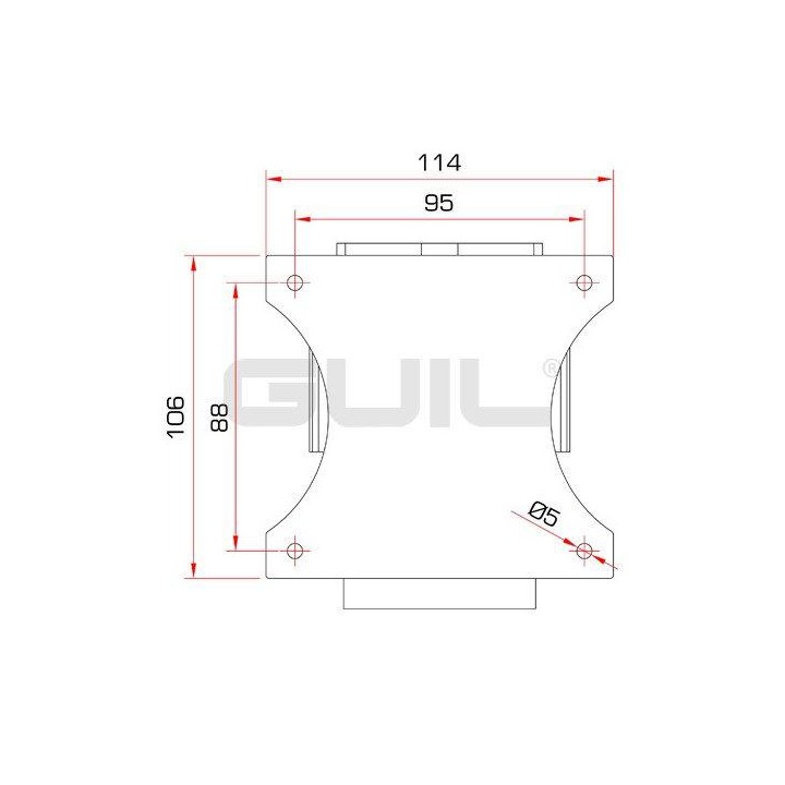 Guil - PST-CB/PN - Post Separador | Z-Bombilla
