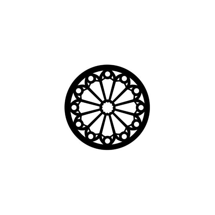 Rosco - 77537 - Aço Padrão Gobo - Igrejas e Heráldico | Z-Bombilla