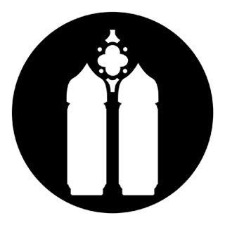 Rosco - 77705 - Aço Padrão Gobo - Igrejas e Heráldico | Z-Bombilla