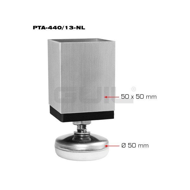 Guil - PTA5-N/40 - FIXED PAW 50 x 50mm WITH LEVELER | Z-Bombilla