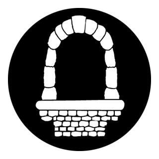 Rosco - 76565 - Aço Padrão Gobo - Janelas, Portas e Persianas | Z-Bombilla